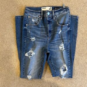 Garage ripped jeans